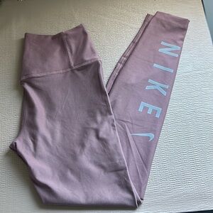Nike dri-fit leggings dusty rose XS